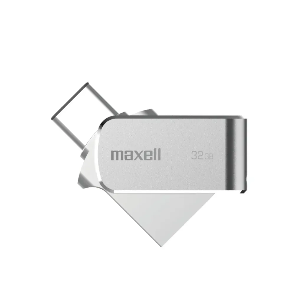 [00025] PenDrive Maxell 32gb Usb 3.0 Tipo C Otg Type C Win Y Mac