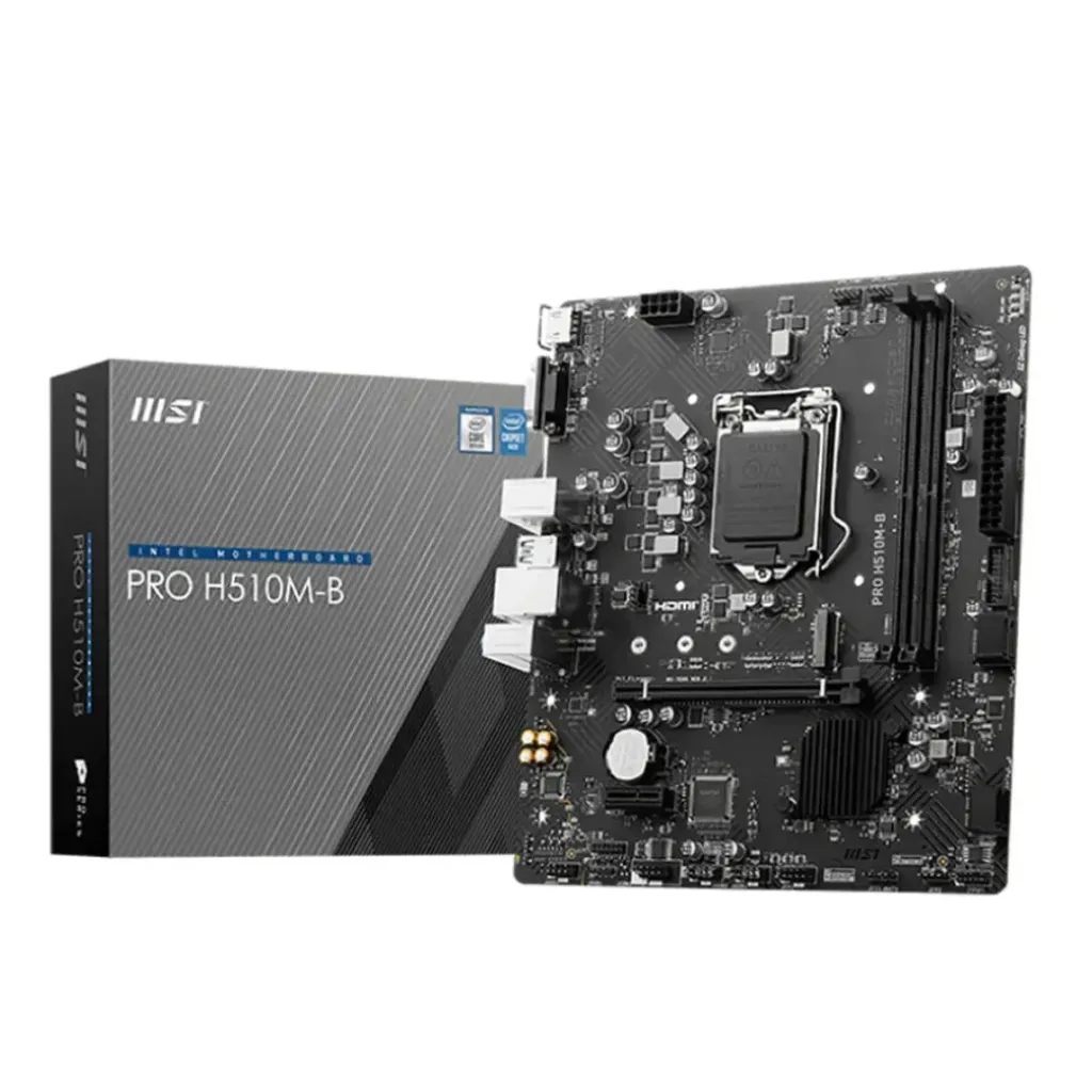 [00243] Mother MSI PRO H510M-B II DDR4 1200 (solo 10ma gen) (6963)