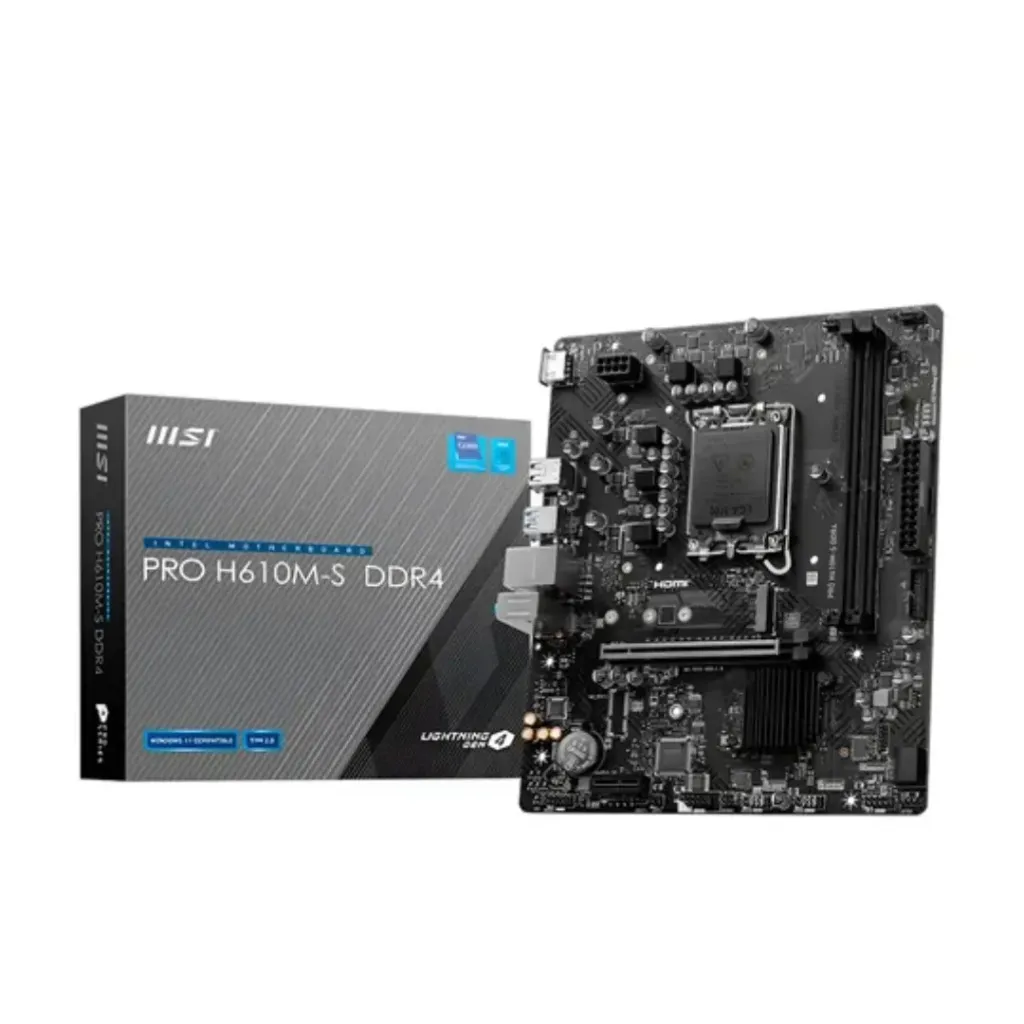[00279] Mother MSI PRO H610M-S DDR4 1700 (12va/13va/14va Gen)