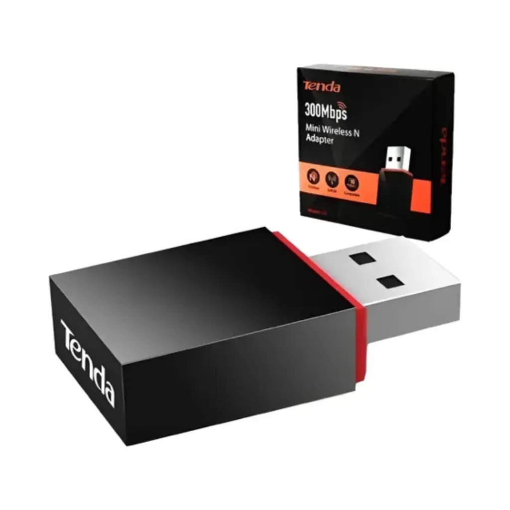 Placa RED USB TENDA U3 11N 300MBPS Mini