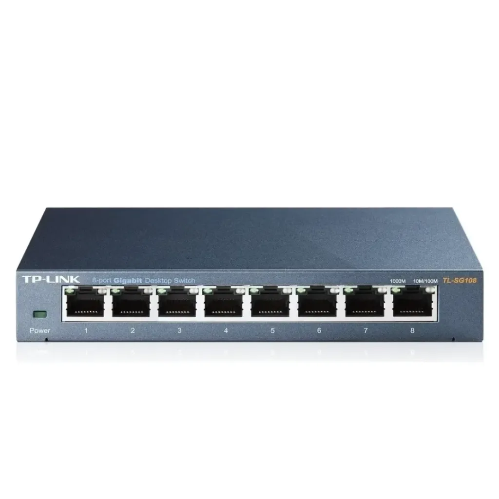 Switch TP Link Smart GIGABIT 8 Puertos TL-SG108E