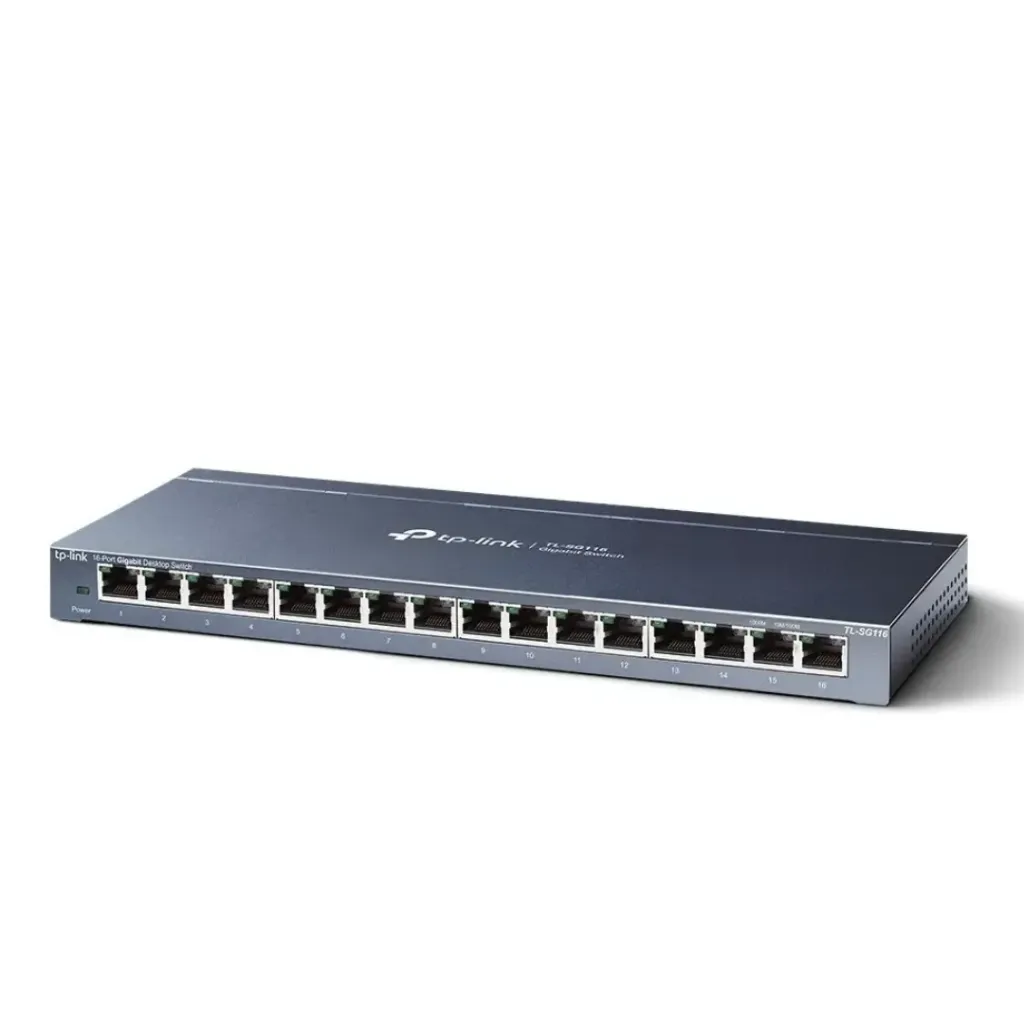 Switch TP Link 16 Puertos GIGABIT TL-SG116E