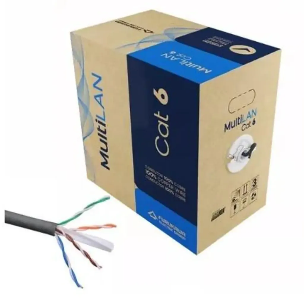 [00313] Cable x Metro FKW UTP CAT6 GIGALAN X305MT Gris IEC 603321 (23400149)