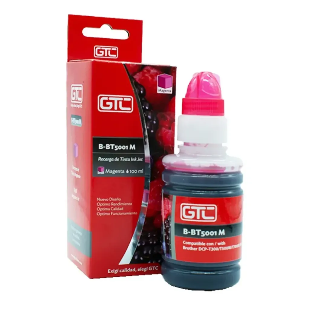 [00357] Botella de Tinta GT-B-BT5001-M Sist. Continuo BROTHER - GTC
