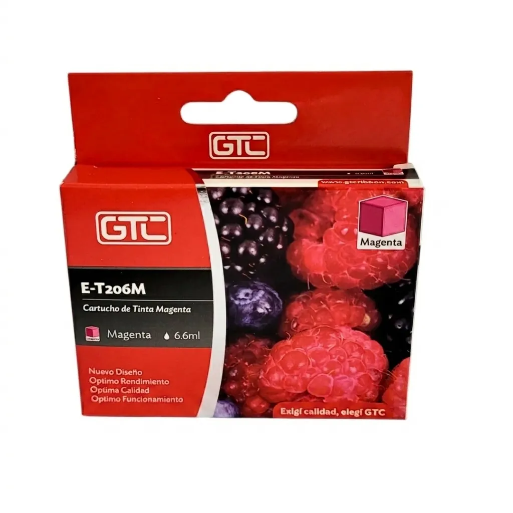 [00148] Cartucho GT-T206M Cart.P/Epson Xp-2101 Magenta GTC