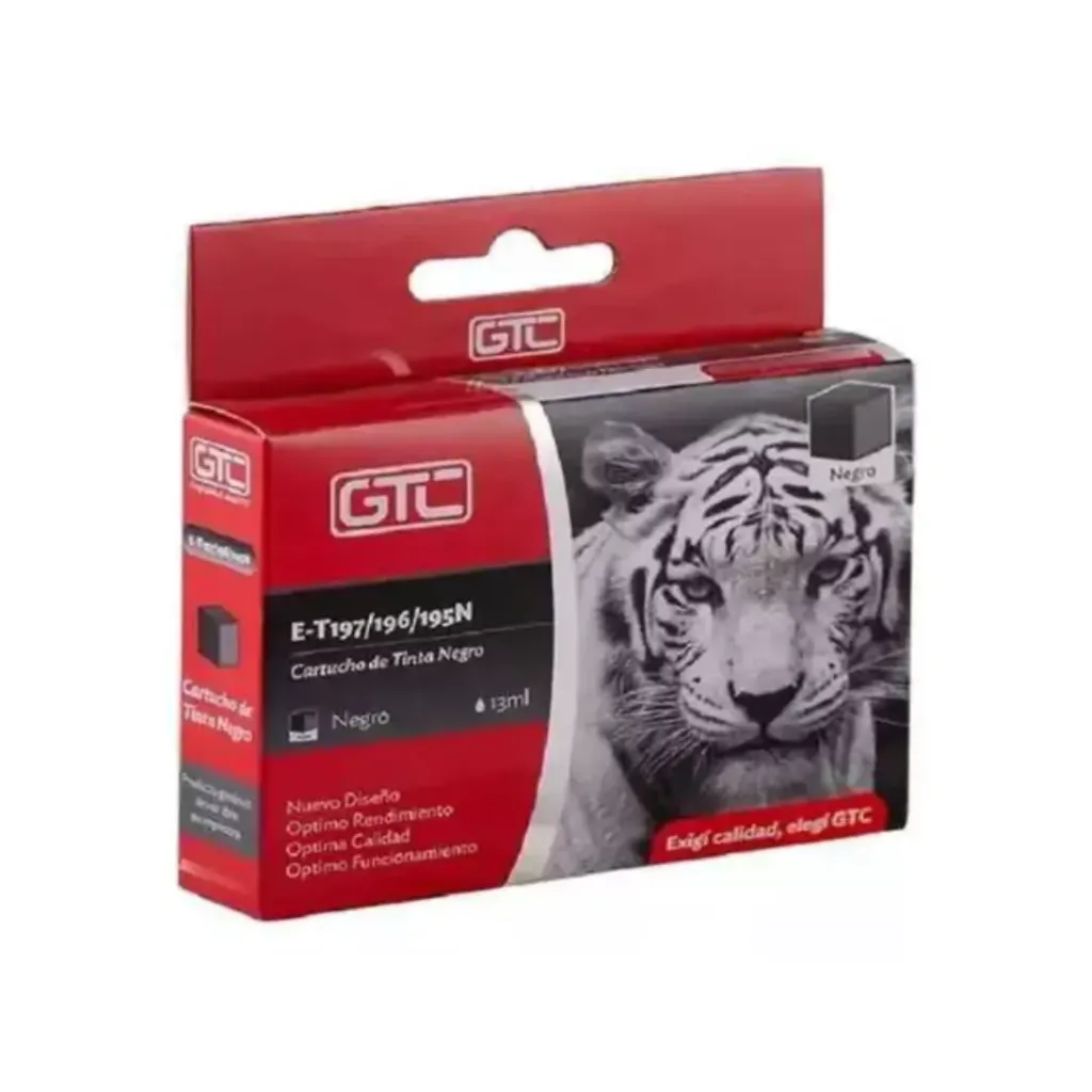 [00201] Cartucho GT-E-T197-Negro Cart. Tinta - GTC