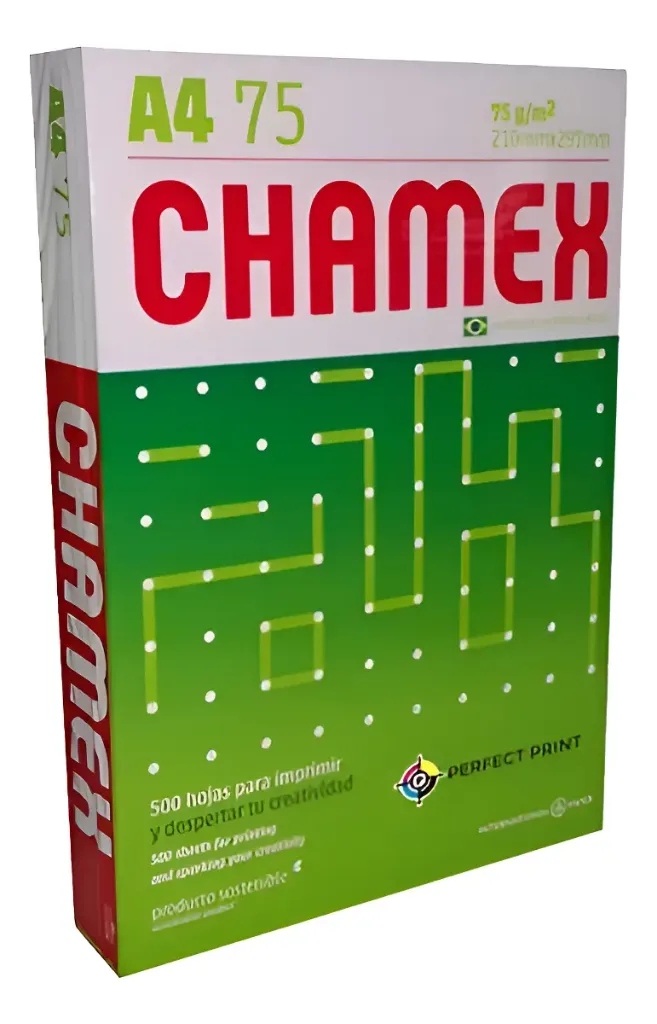 Resma CHAMEX A4 75grs