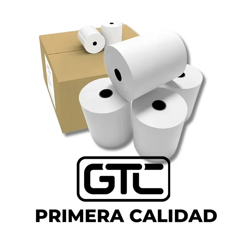 [00085] RT8040 - Papel Termico - 80 X 40 - G48 GTC
