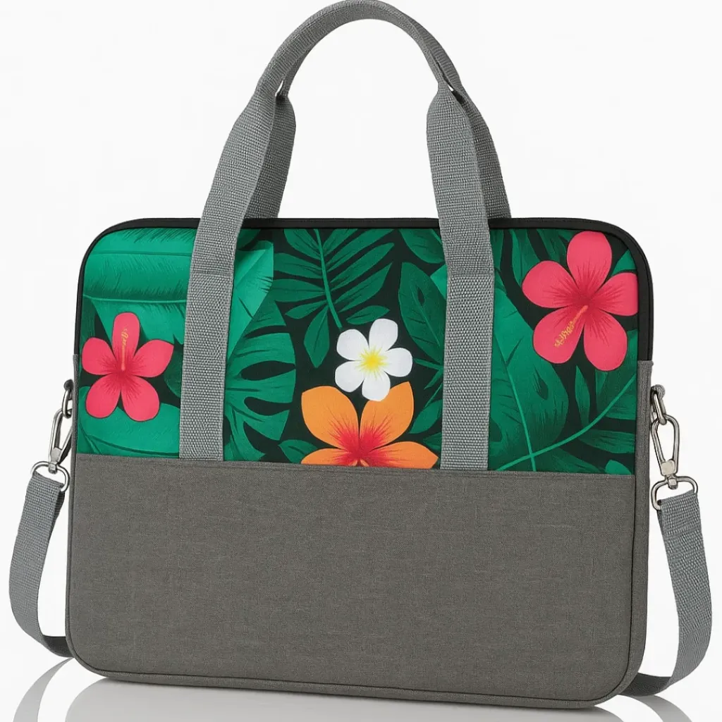 Funda Porta Notebook 15.6 Carry Flower Power