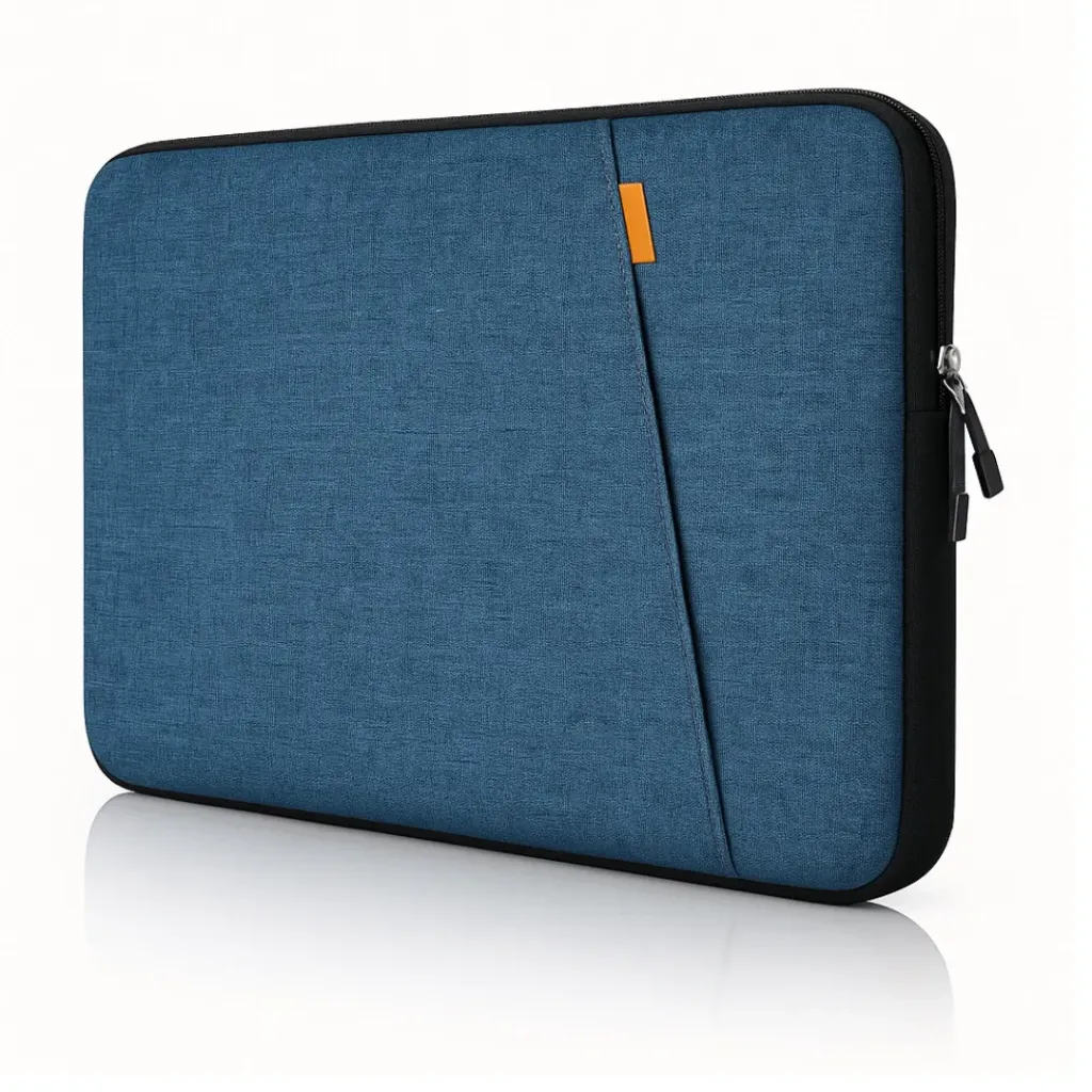 Funda Porta Notebook 15.6” Cordura C/Bolsillo | Melange Blue