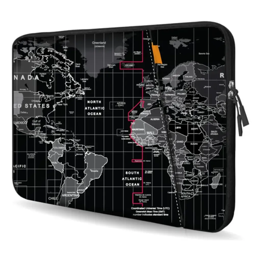Funda Porta Notebook c/bolsillo 15.6” Neoprene - Map