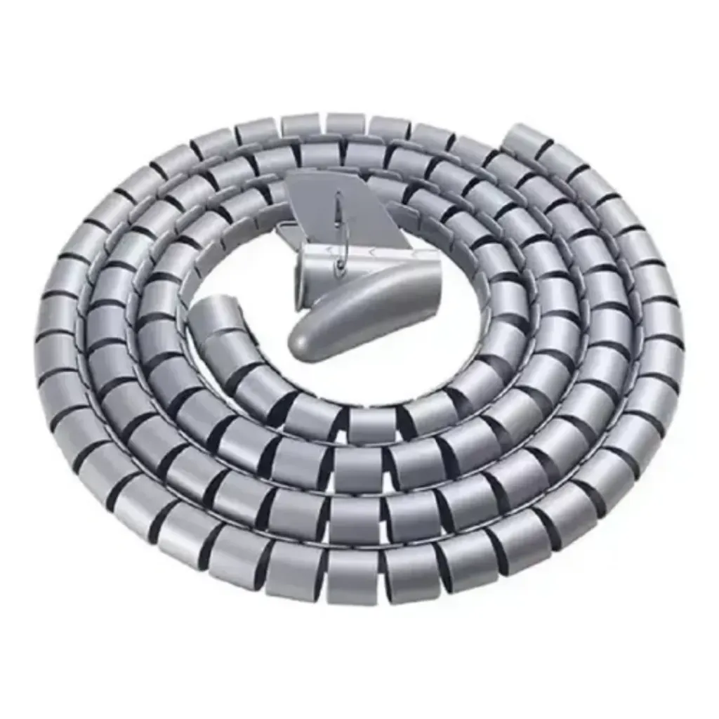 [00424] Organizador De Cables Tubo Negro  - Ø 22Mm X 1,5mts