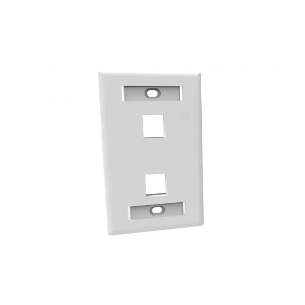[00094] FKW FACEPLATE/WALLPLATE 2 Posiciones Blanco (35050017)